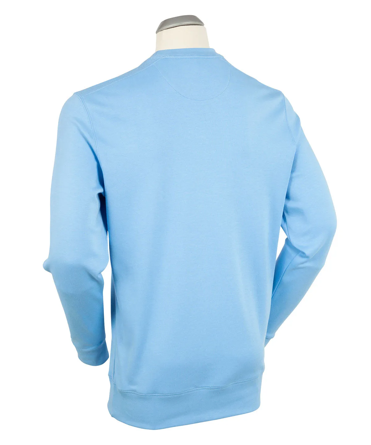 Signature Leaderboard Pima Cotton V-Neck Pullover