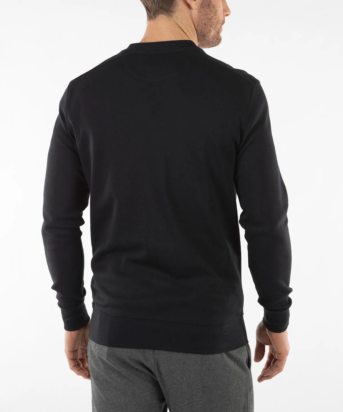 Signature Leaderboard Pima Cotton V-Neck Pullover