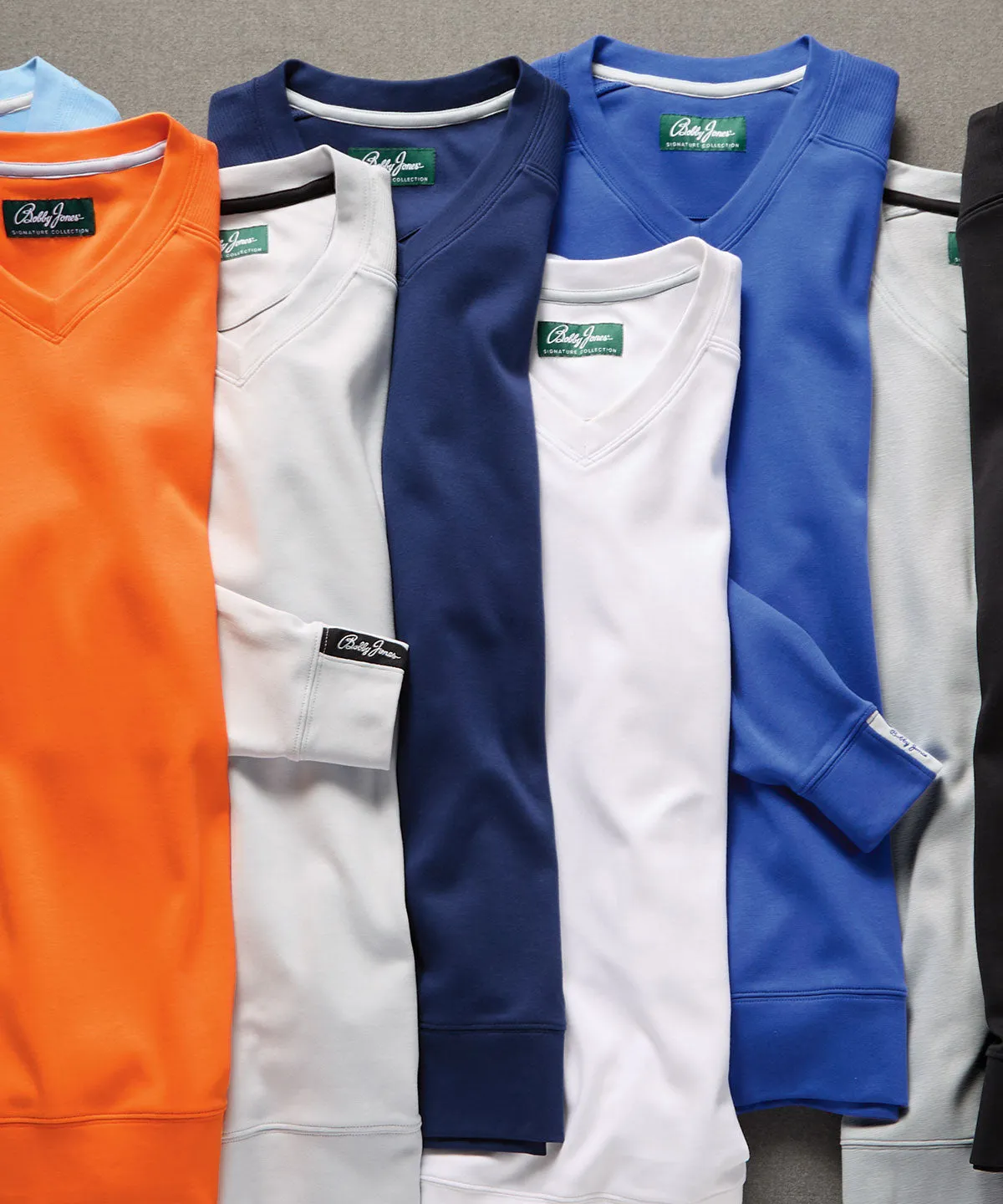 Signature Leaderboard Pima Cotton V-Neck Pullover