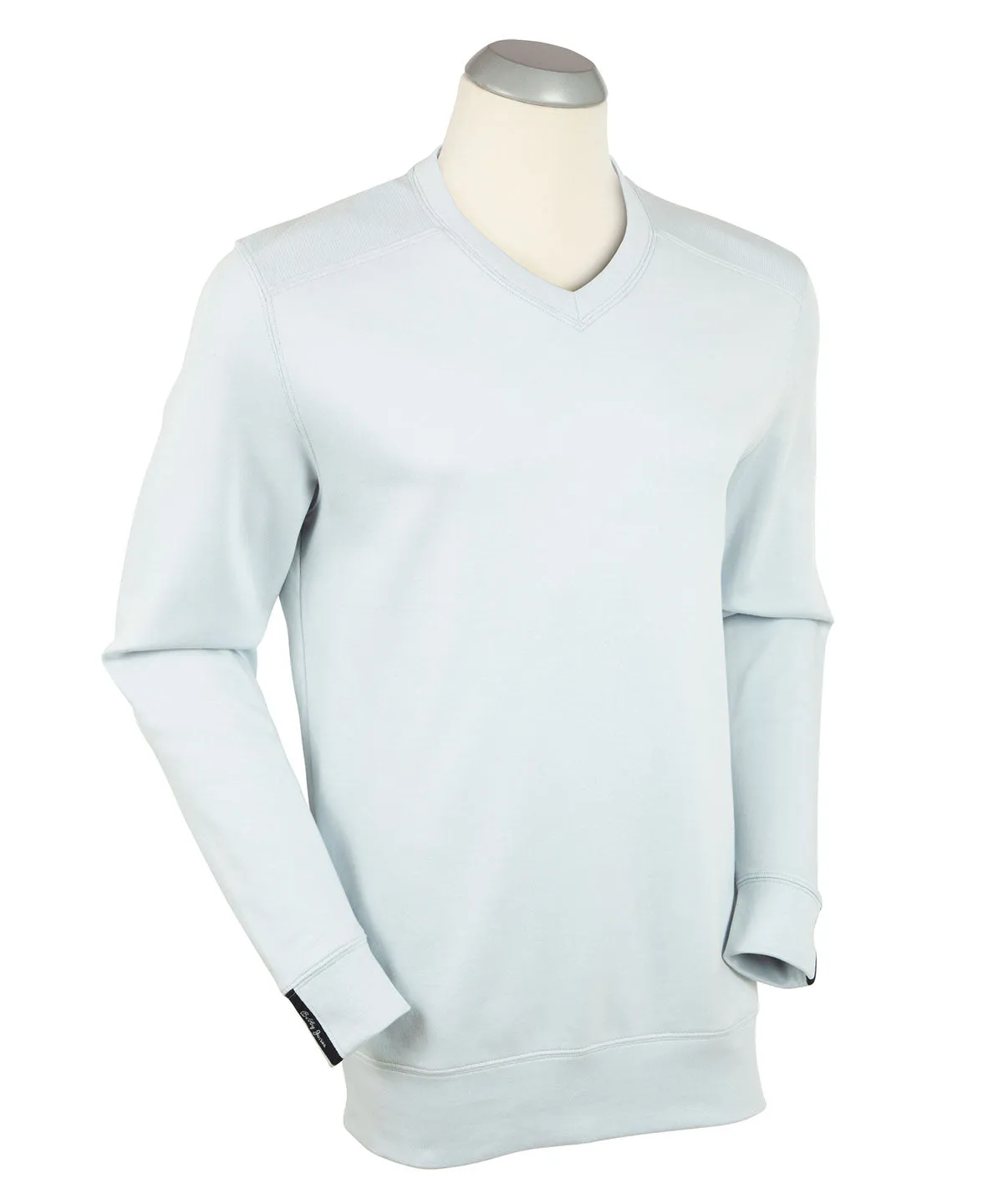 Signature Leaderboard Pima Cotton V-Neck Pullover