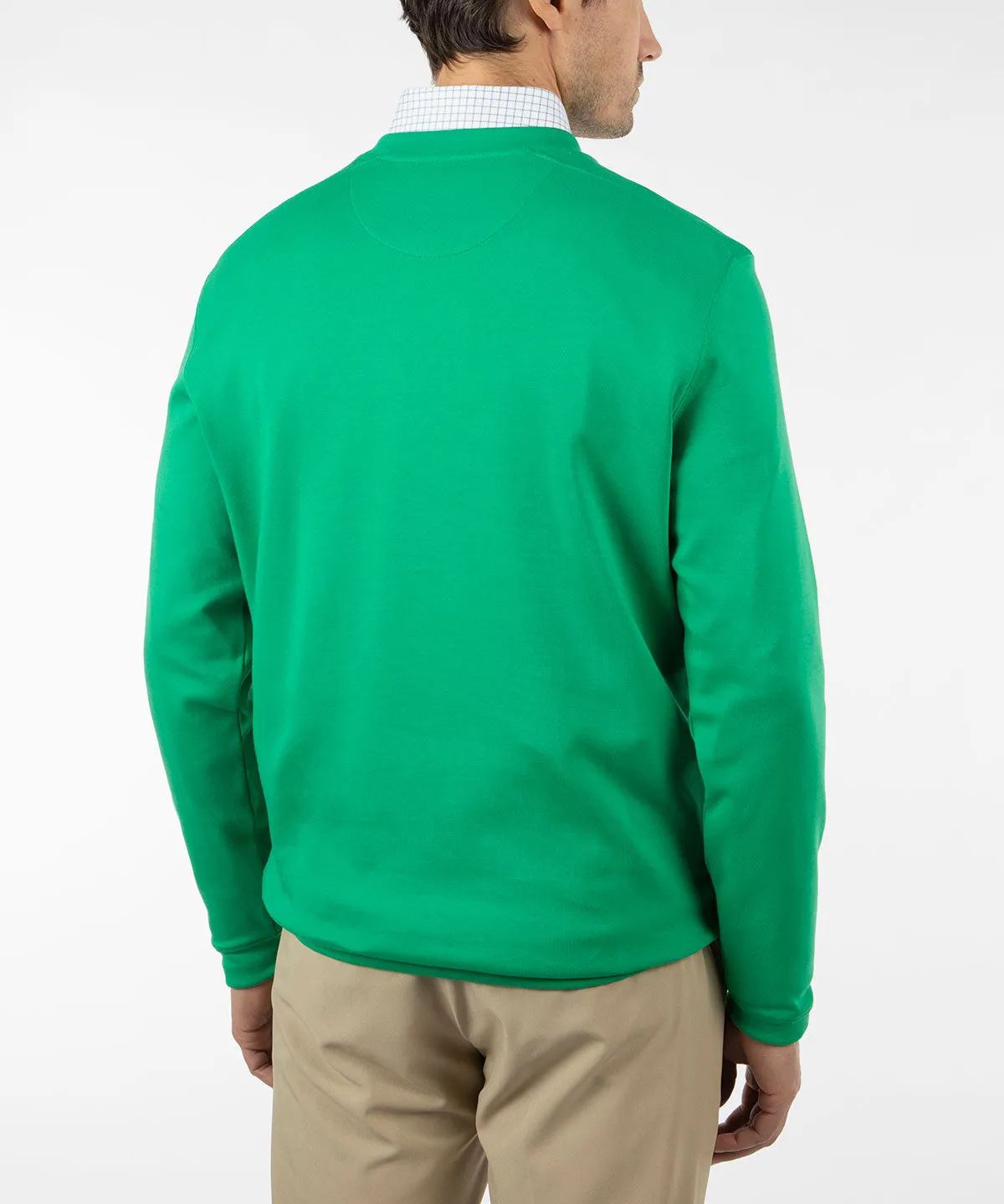 Signature Leaderboard Pima Cotton V-Neck Pullover