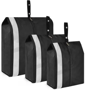 SPRIPORT Black 3 Set Compression Packing Cubes for Travel Lightweight Luggage Organizer Bags for Carry on Suitcase Travel Storage Bags for Man Woman Vacation Clothes
