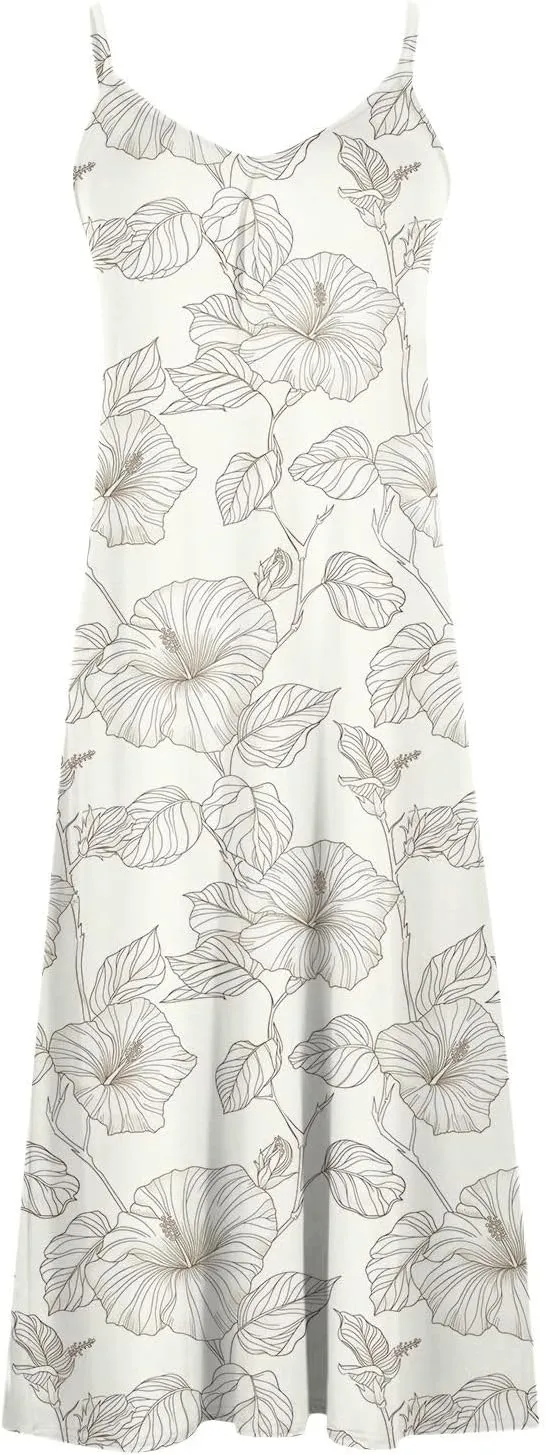 Summer Bohemian Dresses for Women 2024 Sexy Floral Slip Dress Trendy V Neck Maxi Dress Casual Summer Beach Vacation Outfits