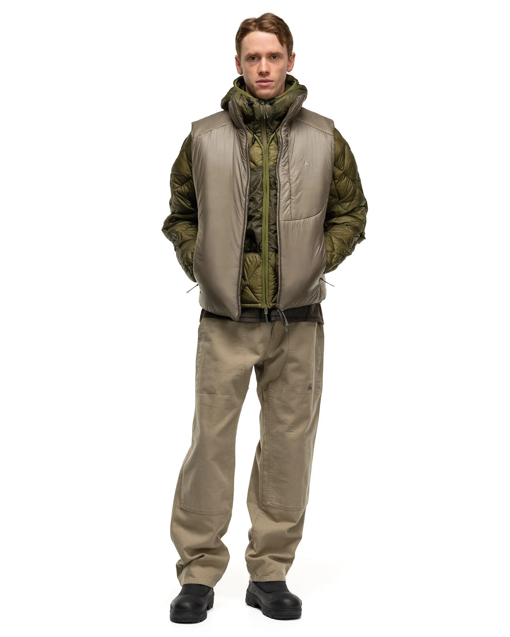 Synthetic Insulated Vest Taupe