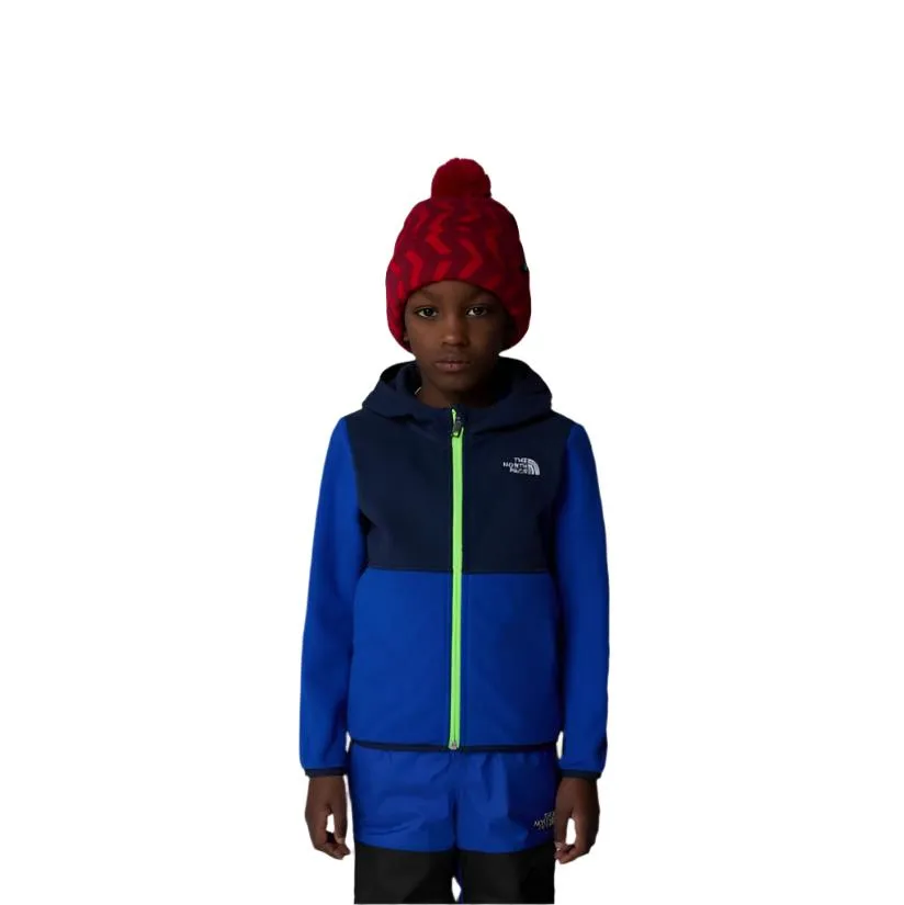The North Face Kids Glacier F/Z Hoodie Blue