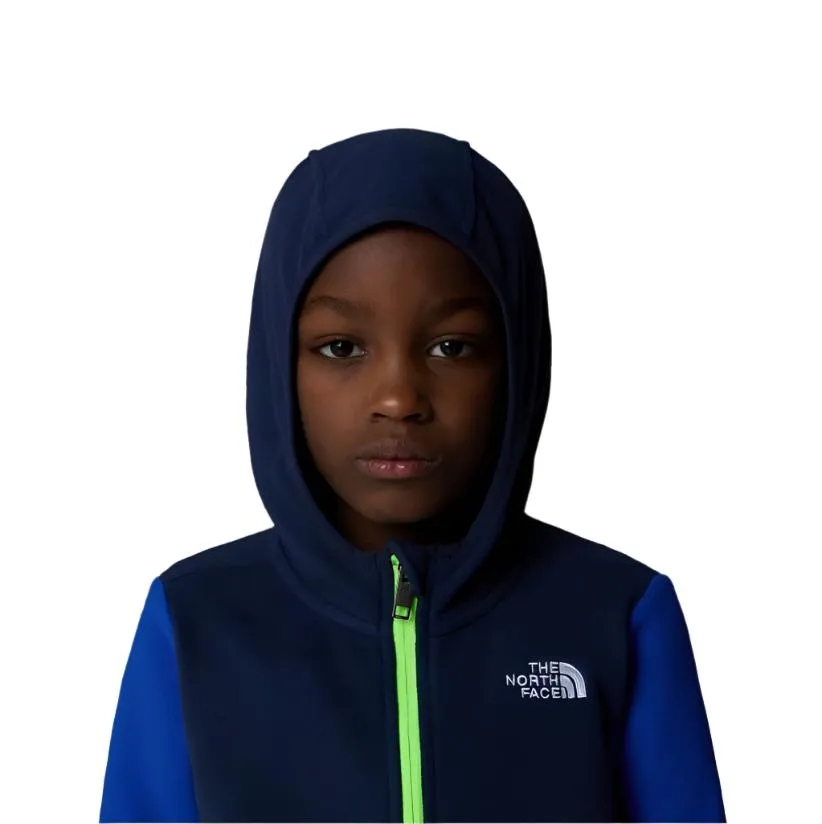 The North Face Kids Glacier F/Z Hoodie Blue