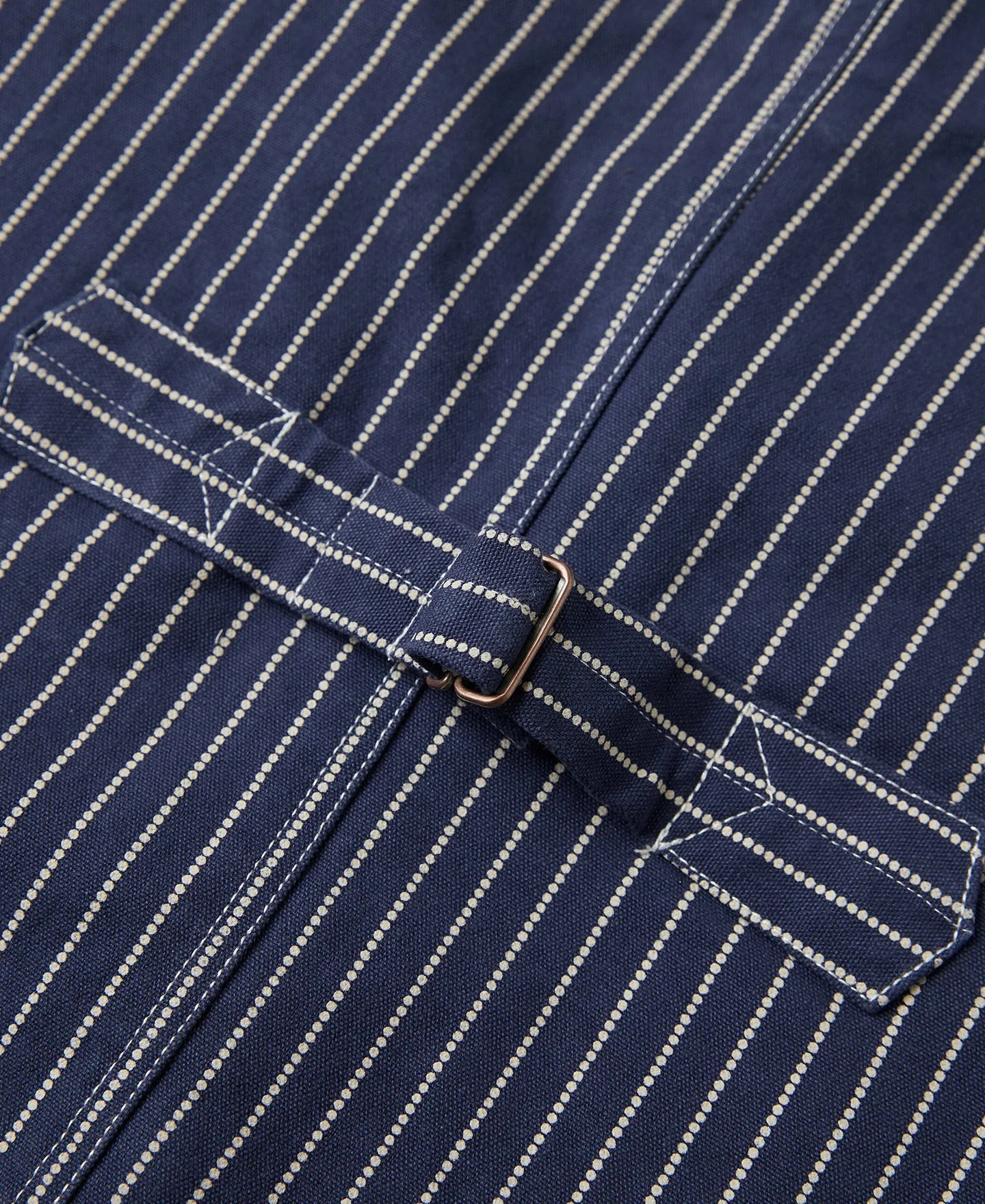 Wabash Stripe Canvas Work Vest