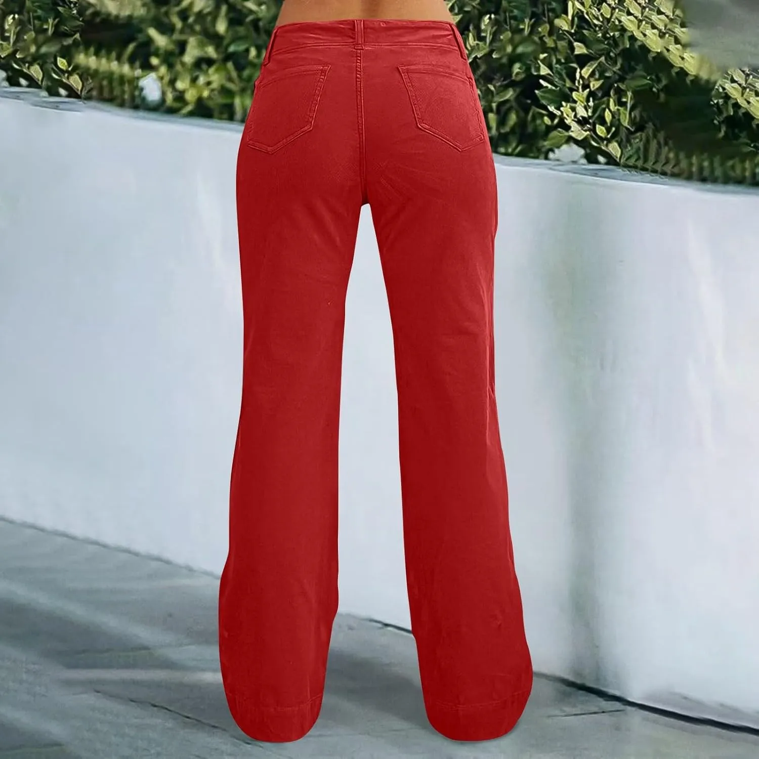 Wide Leg Pants for Women, Wide Leg Straight Oversized Pants High Waisted