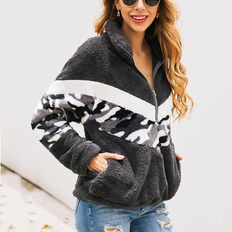 Winter Sophisticated Winter Long Fur Coat for Holiday