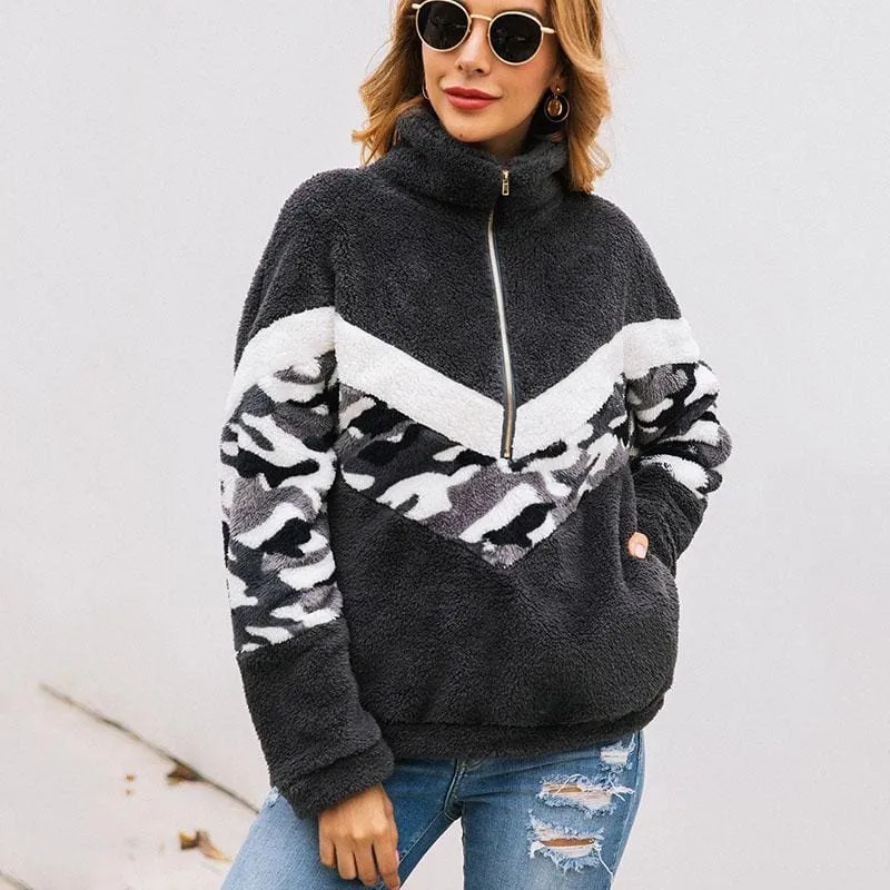 Winter Sophisticated Winter Long Fur Coat for Holiday