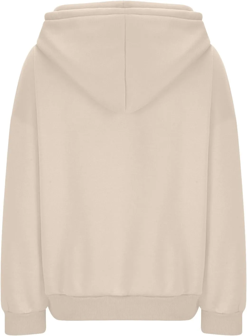 Women Cowl Neck Hoodies Fall Fleece Drawstring Sweatshirts Casual Long Sleeve Hooded Pullover Zipper Kangaroo Pocket