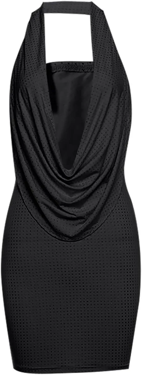 Womens 2024 Wrap V Neck Dress Sequin Sleeveless Ruched Bodycon Sexy Dress Ladies Party Cocktail Club Fashion Mini Party Dress