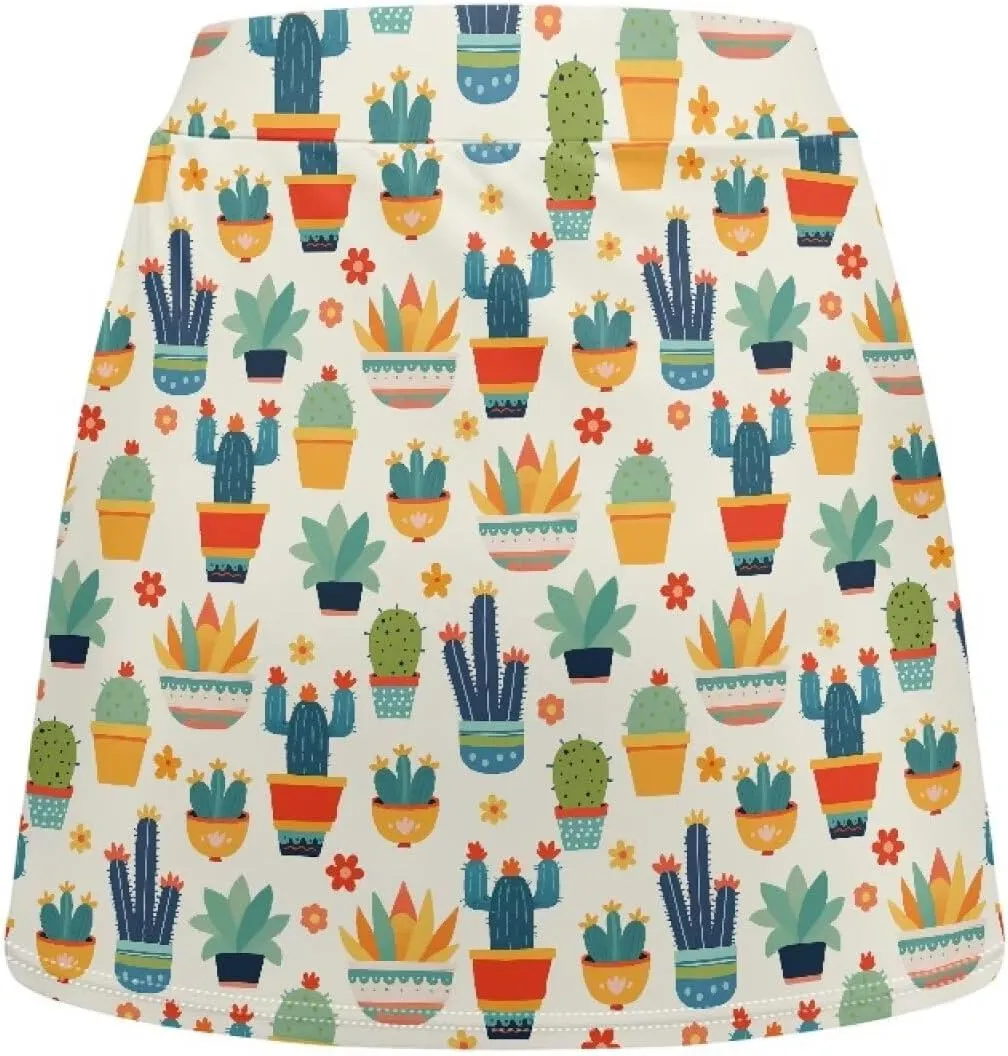 Women's Golf Skirts Skorts High Waisted Tennis Skirt Athletic Workout Casual Skort with Short Pockets Size XS-3XL