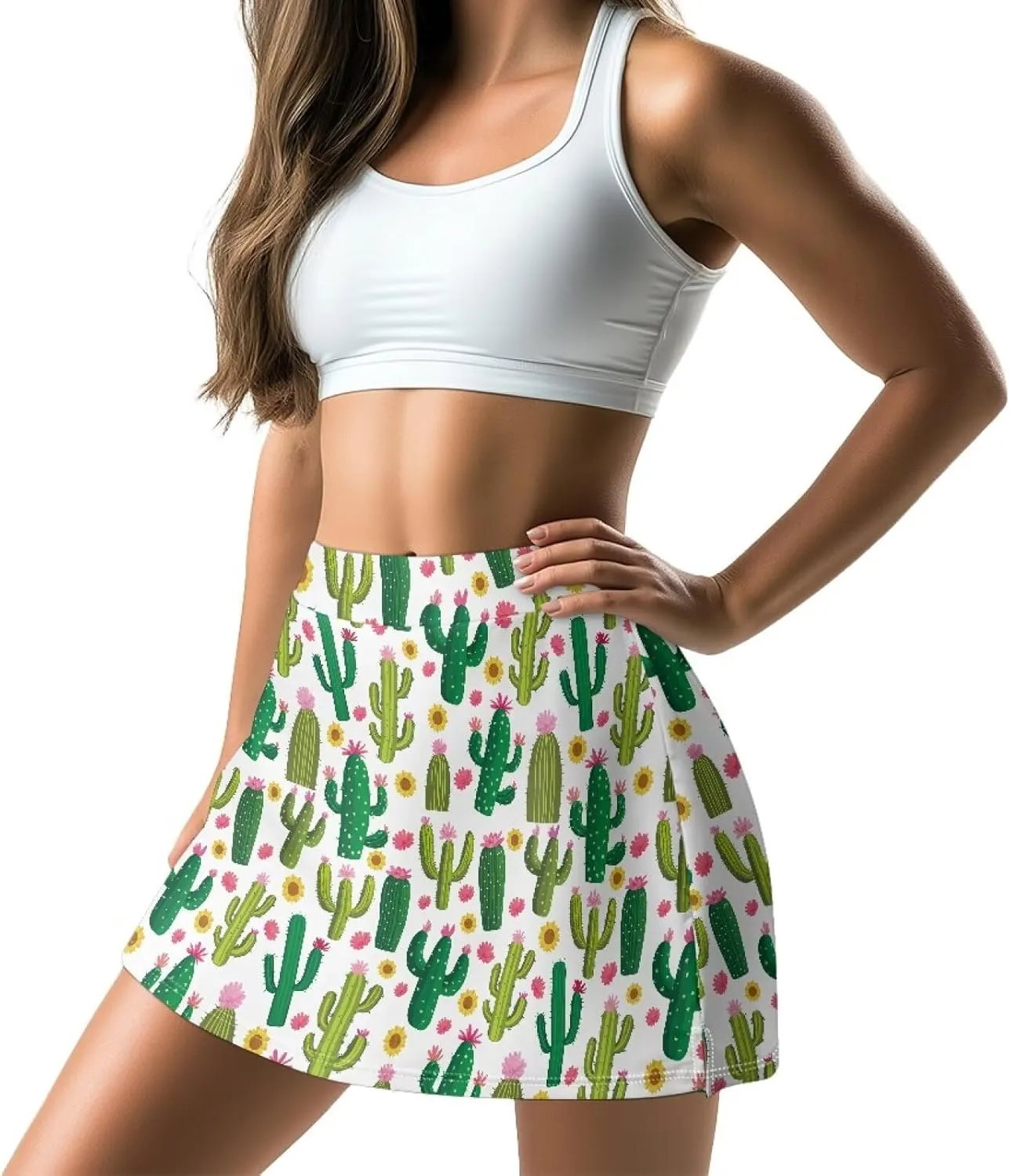 Women's Golf Skirts Skorts High Waisted Tennis Skirt Athletic Workout Casual Skort with Short Pockets Size XS-3XL