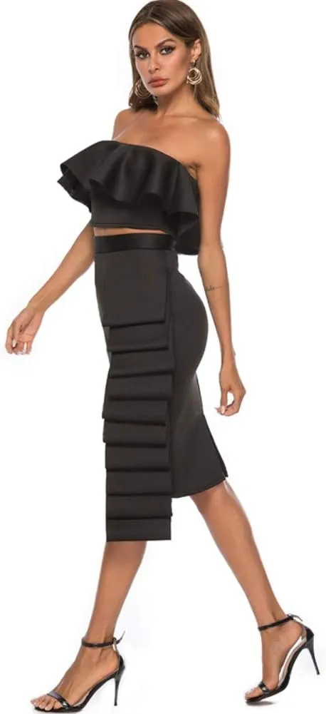 Women's High Waist A-Line Pleated Solid Vintage Swing Maxi Skirts Midi Skirt Party