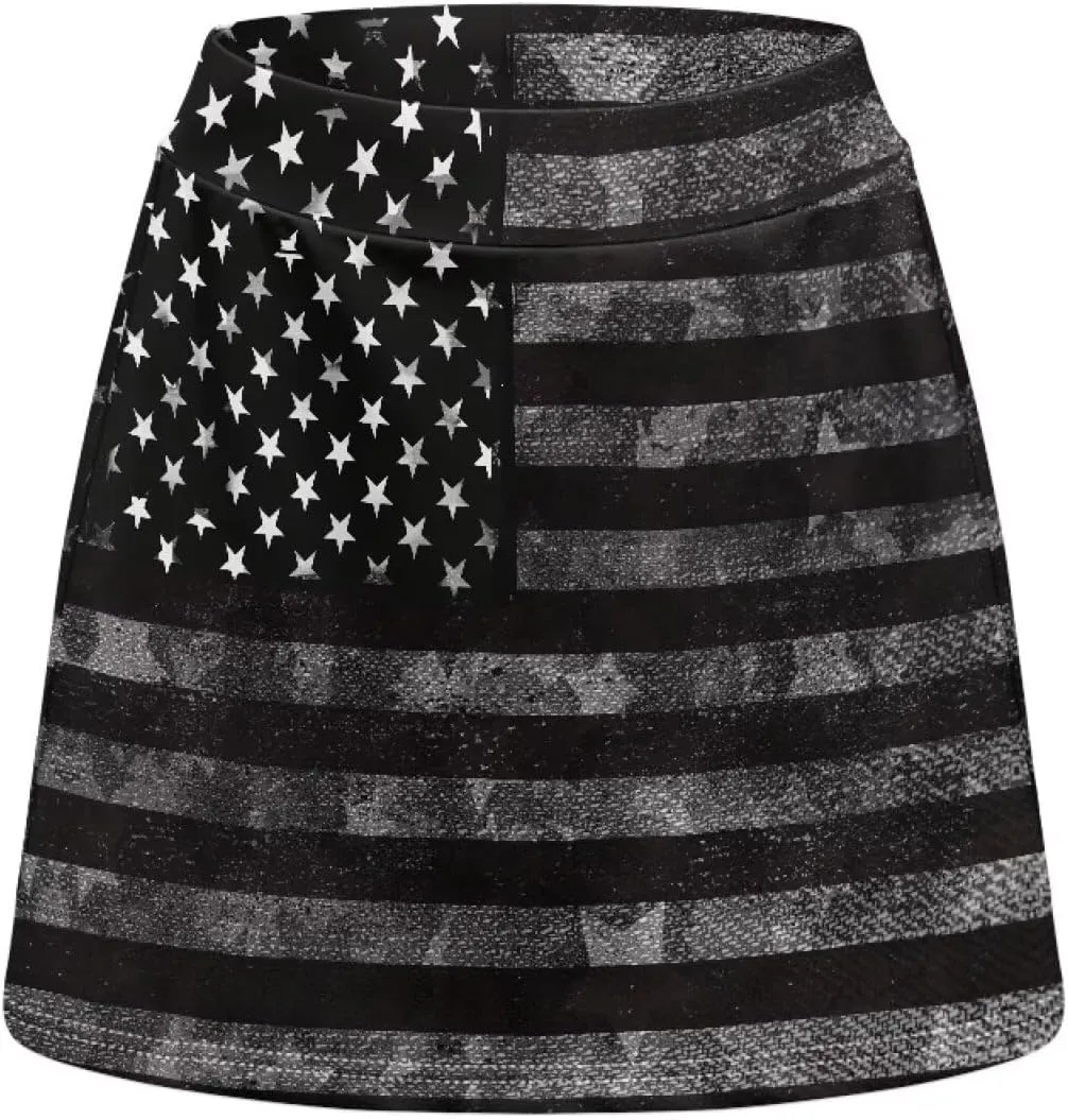 Women's Skorts Skirts High Waisted Summer Going Out Y2K Bodycon A Line Skirt with Shorts Underneath