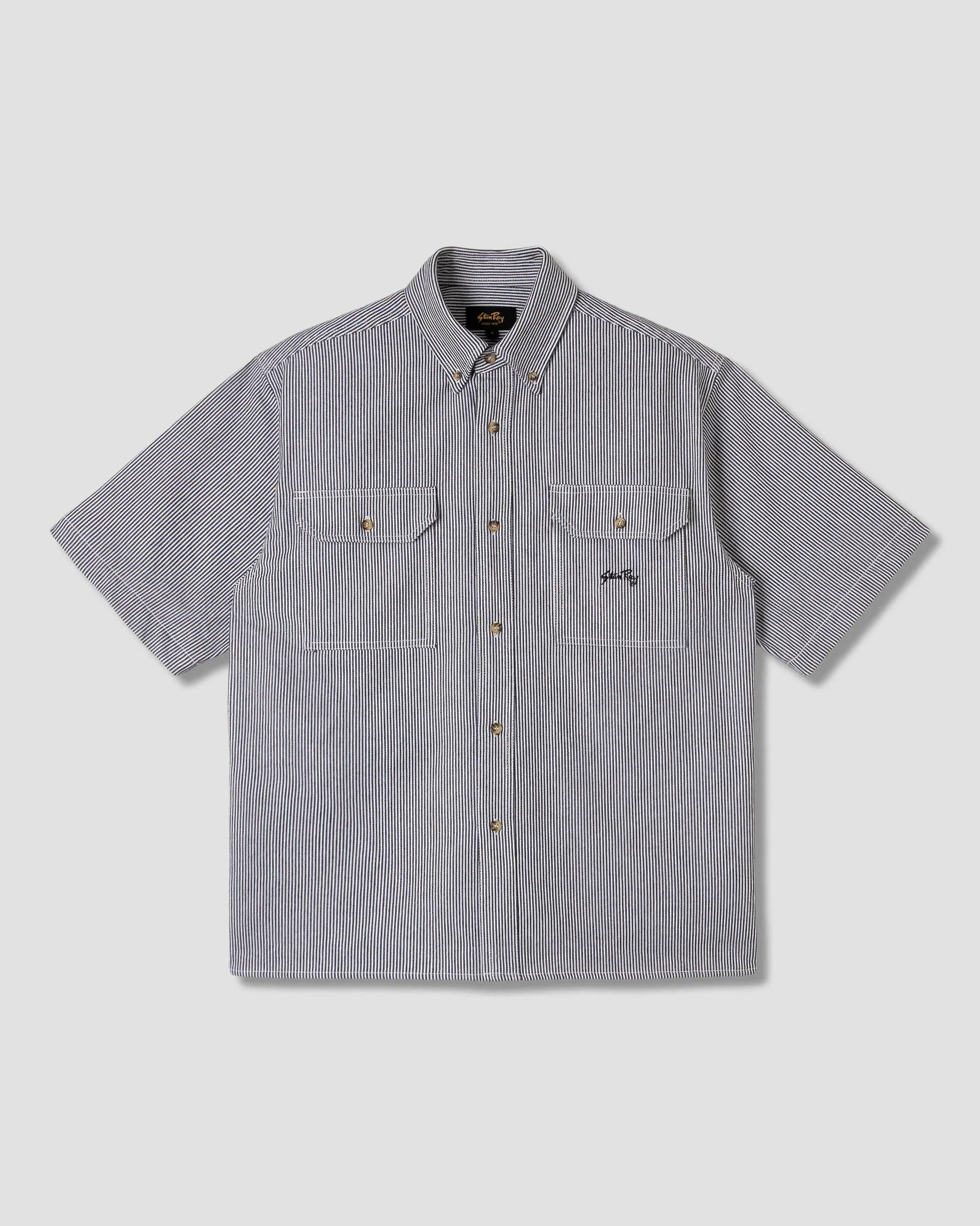 Work Shirt (Aged Hickory Stripe)