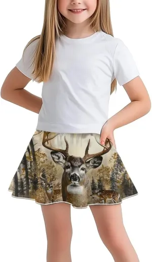 Xpyiqun Tennis Skorts for Girls 5-14 Pleated Athletic Skirt Mini Skirts Summer Quick Dry