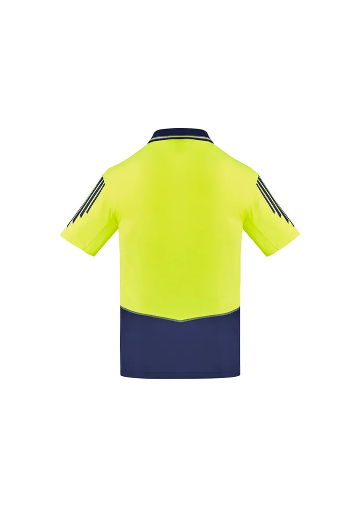ZH315 - Syzmik - Mens Hi Vis Flux S/S Polo