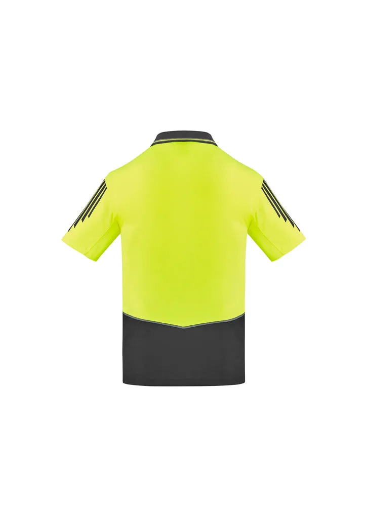 ZH315 - Syzmik - Mens Hi Vis Flux S/S Polo